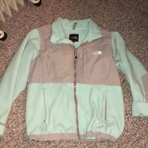 Light Blue North Face Jacket